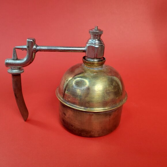 Rare 1920s Verona 30 F All-Brass Steam Inhaler (Italy) Antique Collector Item - Picture 10 of 17